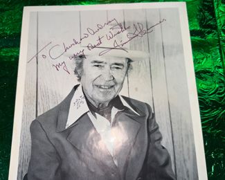 Country Singer Autographed Photo $6.00