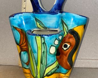 Mexican Pottery Utensil Holder $10.00