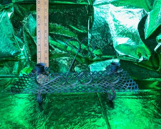 Ornate Metal Candle Holder $10.00