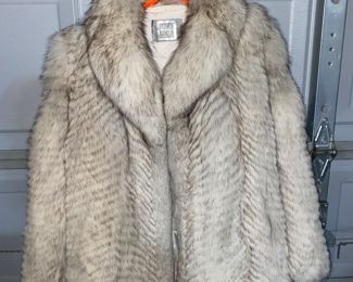 Saga Fox Coat size not marked (I would say XL) $35.00