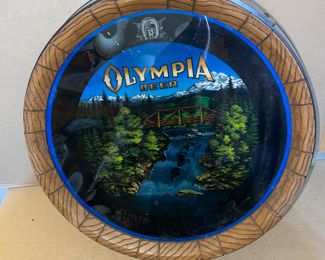 Olympia Beer Sign Wired to be Hard Wired $100.00