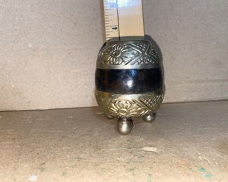 3.5 Inch Alpaca Silver Vase $12.00