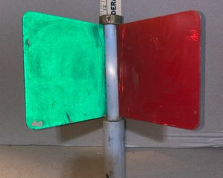 Railroad Track Signal 11 inches tall $55.00