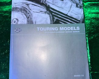Harley Davidson 2012 Touring Models $5.00