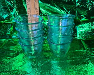 Fire King Saphire Dessert Cups $12.00