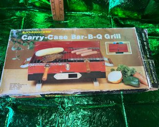 Outdoor Carry-Case Bar-B-Q Grill $24.00