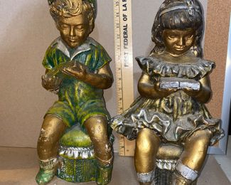 2 Ceramic Kids Reading $24.00