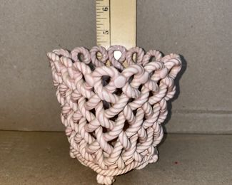 Made in Spain Pink Basket $6.00