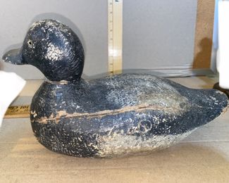 Old Wood Duck Decoy (has a split) $20.00