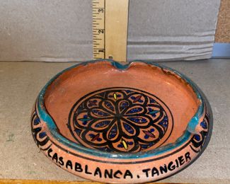 Casablanca Ashtray Pottery $4.00