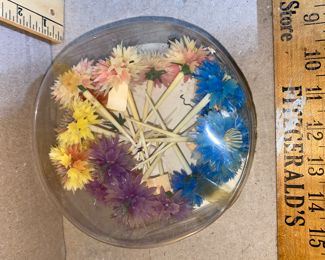 Vintage Flower Party Appetizer Pics $6.00