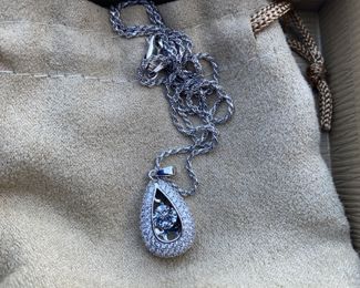 Sterling Necklace and Pendant $15.00