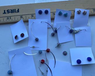 Sterling Silver Earrings all $36.00