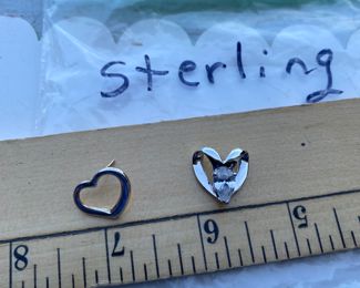 Sterling Silver Earring and Pendant $6.00