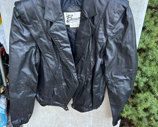 Berman's size 12 Leather Jacket $18.00