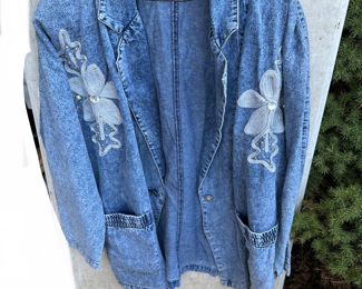 Size 1X Original Blue Creek Jeans Coat $10.00
