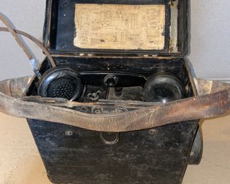 C & EI Portable Railroad Telephone $75.00