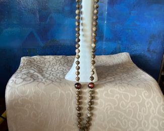 Stone Necklace $4.00  (Hand Not Included)