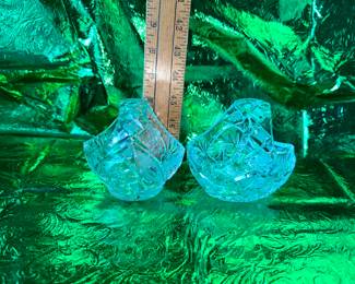 2 Crystal Baskets $8.00