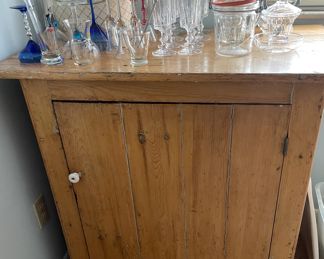 Antique jelly cupboard