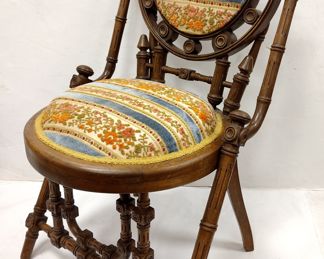 AS IS AESTHETIC MOVEMENT SMALL CHAIR