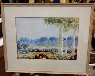 MAURICE NAMATJIRA WATERCOLOR