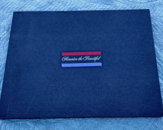 FRANKLIN MINT AMERICA THE BEAUTIFUL PORTFOLIO.