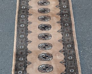 BOKHARA RUNNER RUG. 2'5" X 7'8"