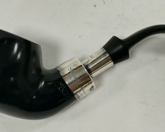 PETERSON'S DUBLIN PIPE WITH STERLING SILVER