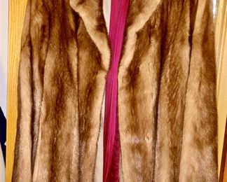 Short mink coat