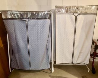 Portable clothing storage