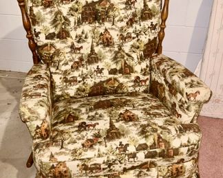 Vintage reclining chair
