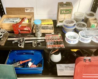 Misc. tools, nuts/bolts, etc.