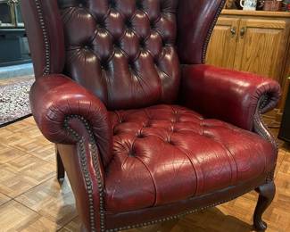 Leather Wingback
