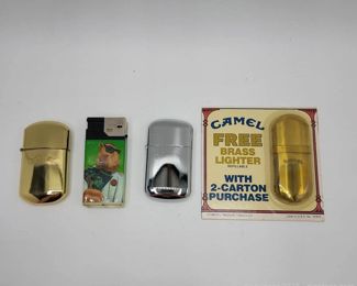 4 Camel Cigarette Lighters Came Free with Purchase