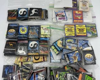 Camel Cigarette Match Bok Collection
