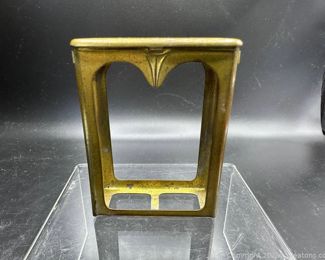 Collectible Brass Cigarette Box Holder