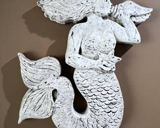 Wood mermaid