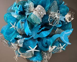 Mermaid wreath