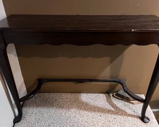 2-legged hall table