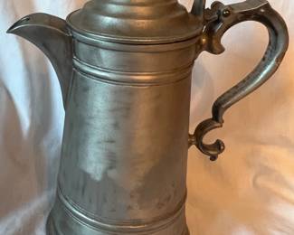 Vintage pewter pitcher