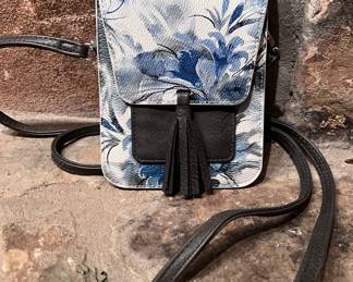 Leather crossbody
