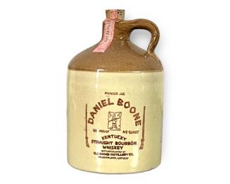 Ceramic Daniel Boone Kentucky Whisky Jug.