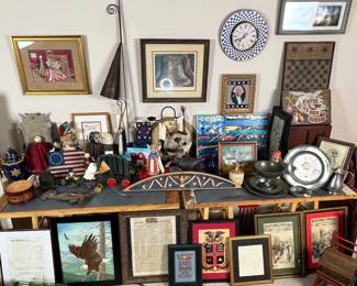 Folk Art & Americana. Huge selection of antique & vintage handmade pieces.