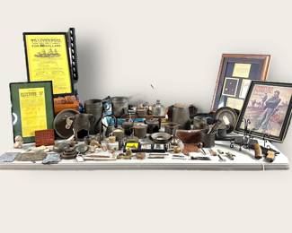 Large Selection of Civil War Collectibles