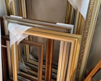 Unused picture frames