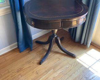 Oval Drum Table