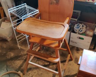 vintage high chair