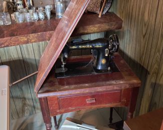 vintage Singer sewing machine