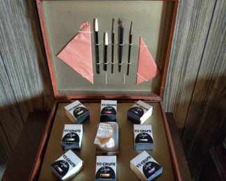 vintage overhead projection inks and supplies